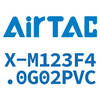 Airtac X-M 3-Pin Female Connector X-M123F4.0G02PVC