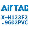 Airtac X-M 3-Pin Female Connector X-M123F2.9G02PVC