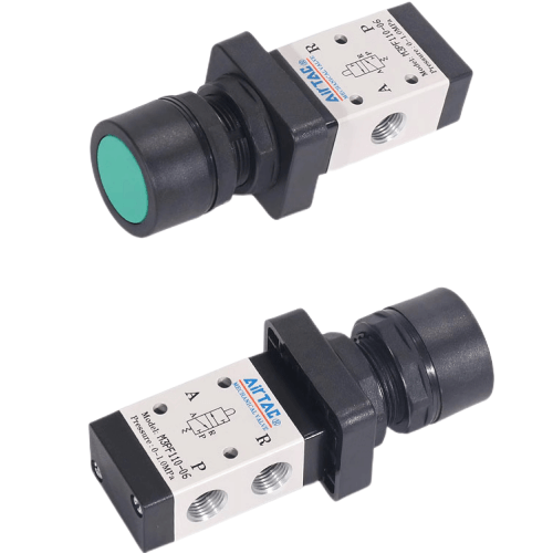 Airtac 平头按钮型机械阀-M3PF