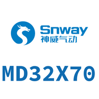 Airtac 多位置固定气缸-MD32X70