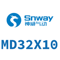 Airtac 多位置固定气缸-MD32X10