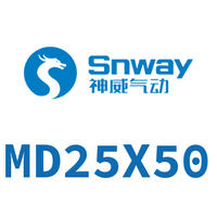 Airtac 多位置固定气缸-MD25X50
