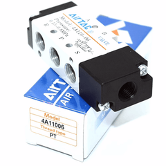 AirTAC 4A110-06 Pneumatic Control Valve, 4A100 Series (4A11006) — view 4