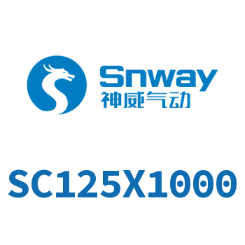 Airtac 标准气缸-SC125X1000