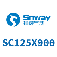 Airtac 标准气缸-SC125X900