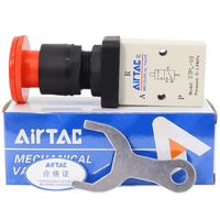 Airtac 停驻旋转按钮型机械阀-S3PL