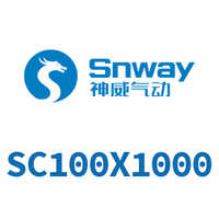 Airtac 标准气缸-SC100X1000