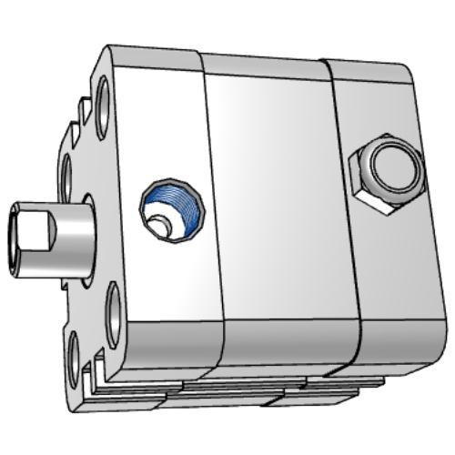 Airtac 单动引入型紧凑型气缸-ATE