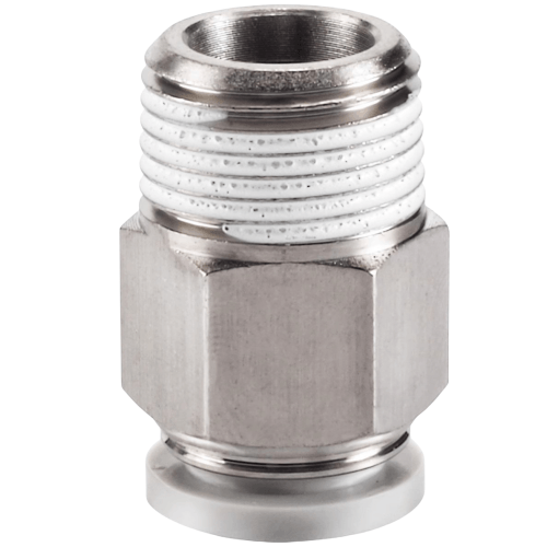 Airtac 螺纹直通型接头-PC