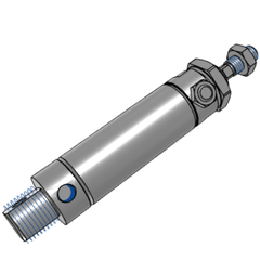 Airtac MSBL Aluminum Alloy Mini Cylinder MSBL40X75U — view 2