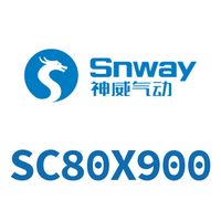 Airtac 标准气缸-SC80X900