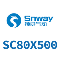 Airtac 标准气缸-SC80X500