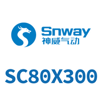 Airtac 标准气缸-SC80X300