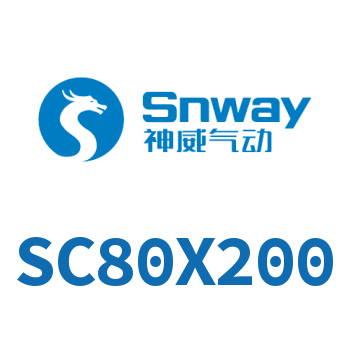 Airtac 标准气缸-SC80X200