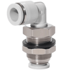Airtac X-EPLM Right Angle Bulkhead Fitting X-EPLM1220X1
