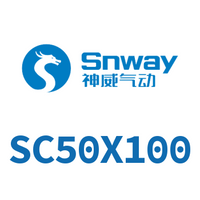 Airtac 标准气缸-SC50X100