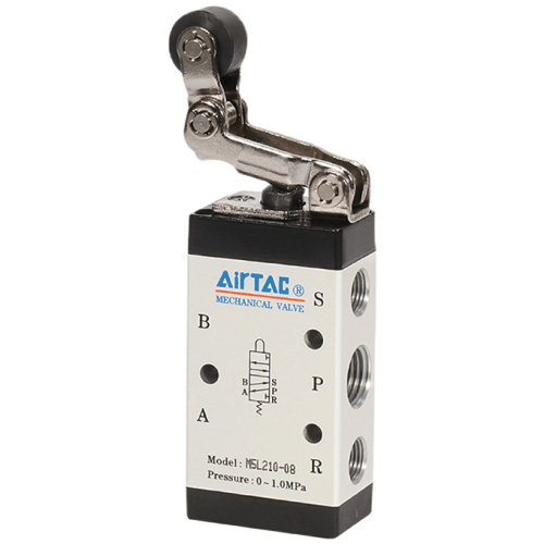 Airtac 单向滚轮杠杆型机械阀-M5L