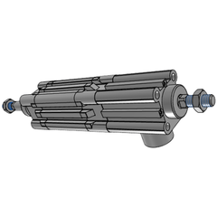 Airtac BSED Clamping Double Acting Cylinder BSED80X150 — view 1