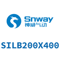 Airtac 后带锁气缸-SILB200X400