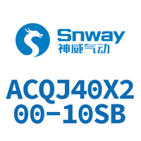 Airtac 可调薄型气缸-ACQJ40X200-10SB
