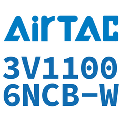 AirTAC 3V110-06 Solenoid Valve, 3V100 Series (3V11006NCB-W) — view 4