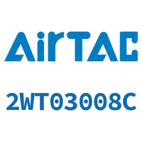 Airtac 特大流量电磁阀-2WT03008C