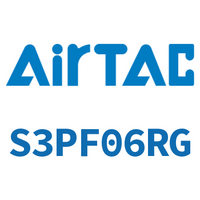 Airtac 平头按钮型机械阀-S3PF06RG