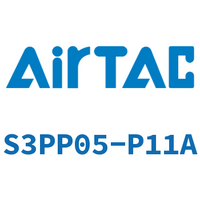Airtac 凸头按钮型机械阀-S3PP05-P11A
