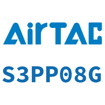 Airtac 凸头按钮型机械阀-S3PP08G