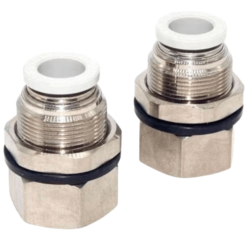 Airtac 接头-直通内牙穿板-X-EPMF