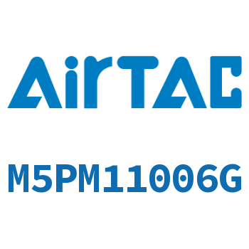 Airtac 蘑菇头按钮型机械阀-M5PM11006G