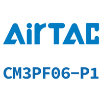 Airtac 平头按钮型机械阀-CM3PF06-P1