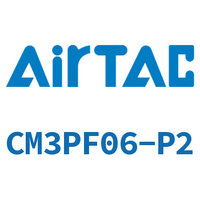 Airtac 平头按钮型机械阀-CM3PF06-P2