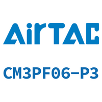 Airtac 平头按钮型机械阀-CM3PF06-P3