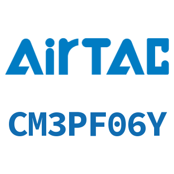 Airtac 平头按钮型机械阀-CM3PF06Y