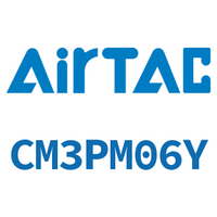 Airtac 蘑菇头按钮型机械阀-CM3PM06Y