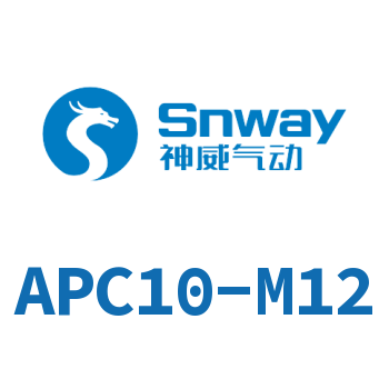 Airtac 螺纹快插接头-APC10-M12