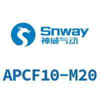 Airtac 内螺纹直通接头-APCF10-M20
