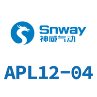 Airtac L型弯接头-APL12-04
