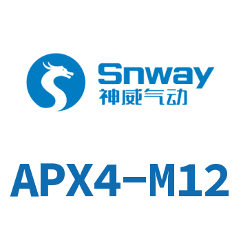 Airtac Y型三通接头-APX4-M12