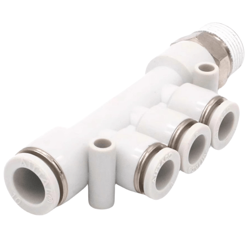 Airtac 接头-减径螺纹五通-X-EPKD