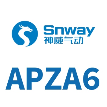 Airtac 十字四通接头-APZA6