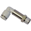 Airtac X-EPLL Connector - L-Type Extended Thread Two-Way X-EPLL1604