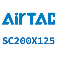 Airtac 拉杆气缸铝合金-SC200X125