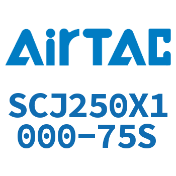 Airtac SCJ250 Standard Cylinder SCJ250X1000-75S