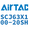 Airtac AIRTAC SCJ63 Standard Cylinder SCJ63X100-20SH