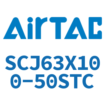 Airtac SCJ63 Standard Cylinder SCJ63X100-50STC