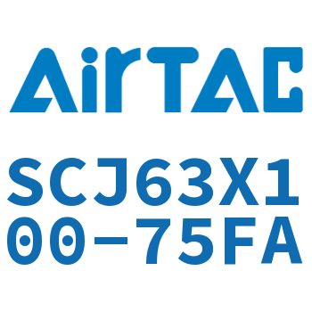 Airtac SCJ63 Standard Cylinder SCJ63X100-75FA