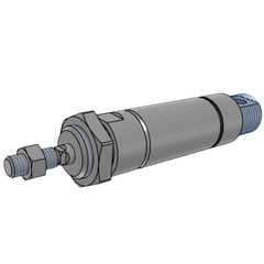 Airtac MBLC Aluminum Alloy Mini Air Cylinder MBLC25X100SCA — view 4