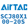 Airtac SCJ80 Standard Cylinder SCJ80X100-20S
